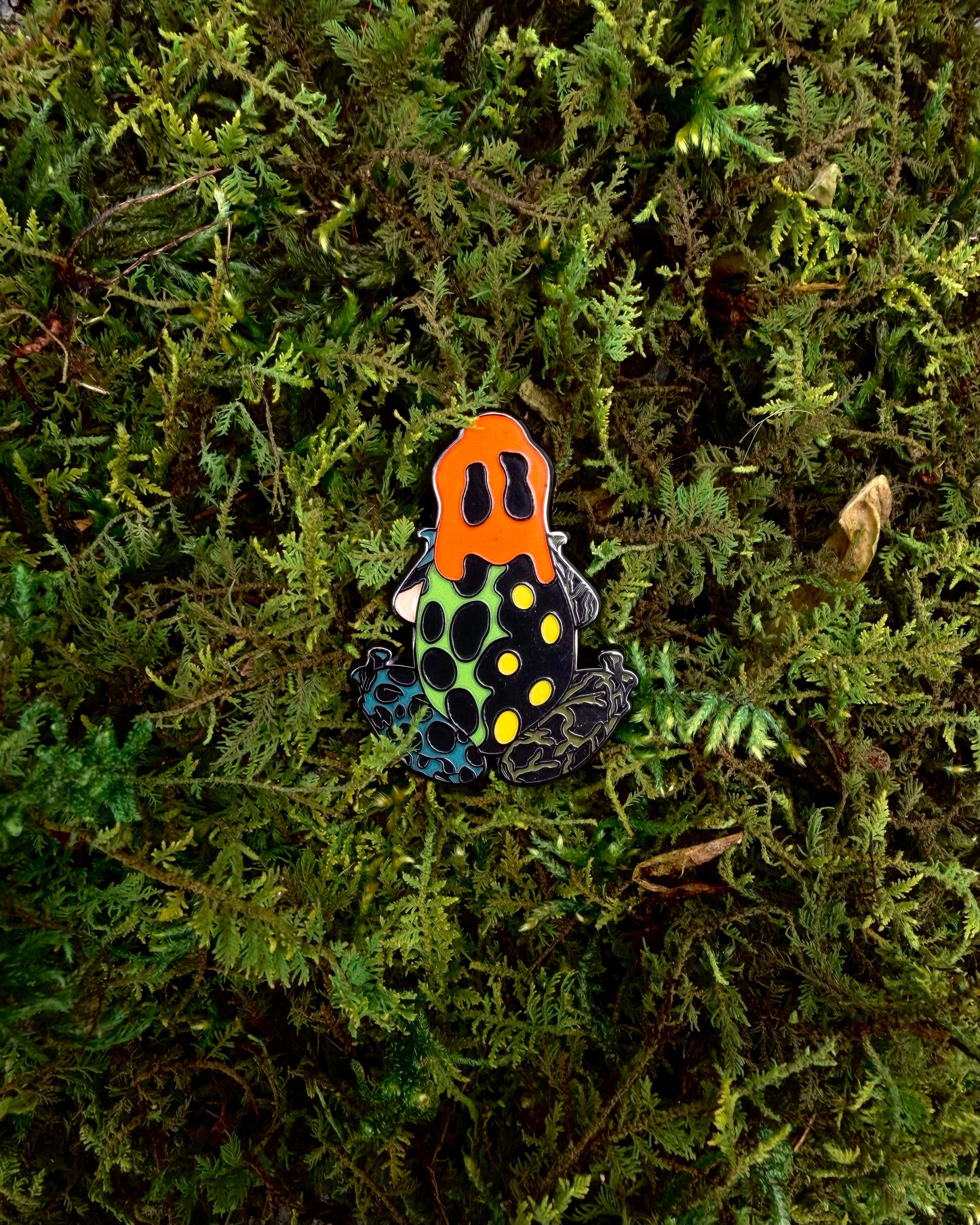 Ranitomeya Mash Up | Poison Dart Frog Enamel Pin