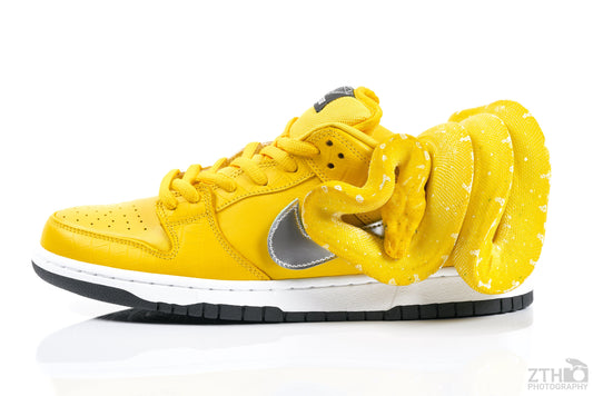 Nike SB Canary Dunk and Snake